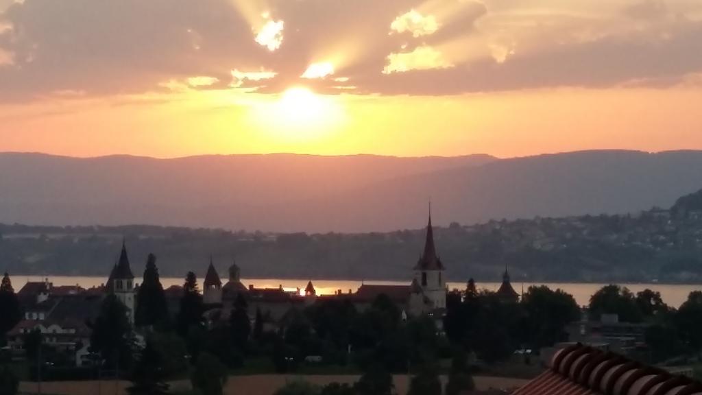 Hof Oberprehl Lägenhet Murten Exteriör bild